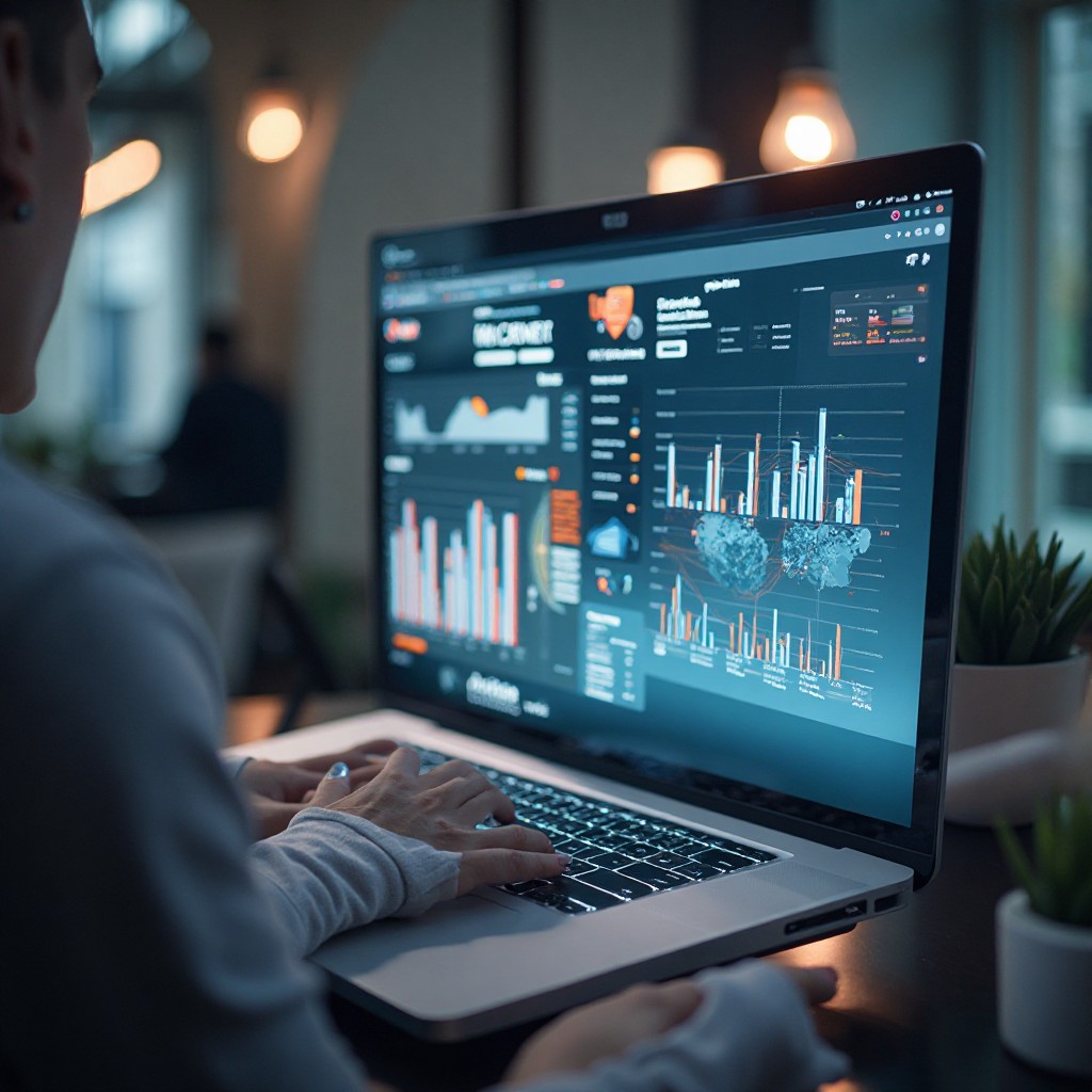 Designer a trabalhar em interface de utilizador